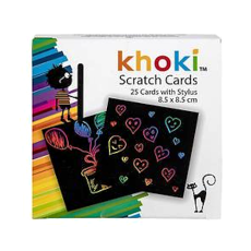 Scratch Art Cards - Pack of 25's